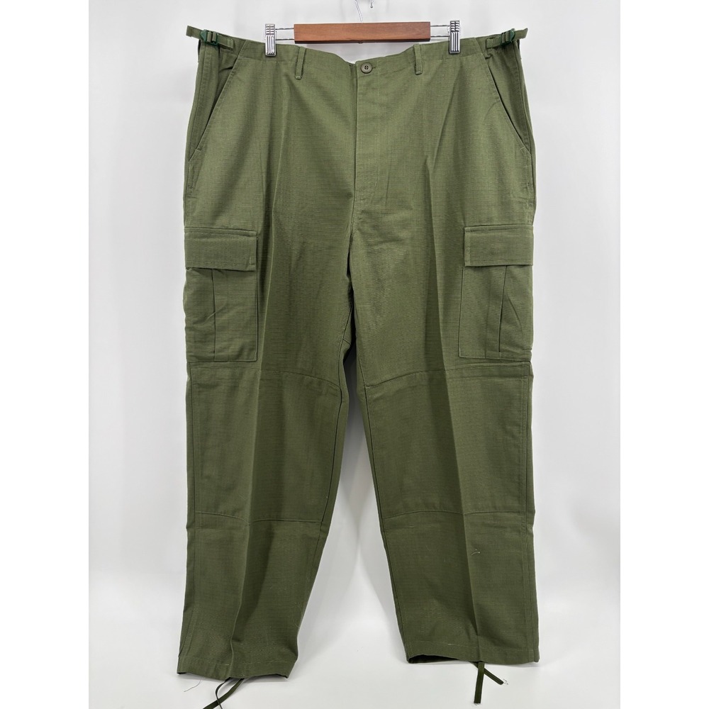 Pudala Tactical Combat Uniform Cargo Pants Mens Olive Utility Pocket XL NWT